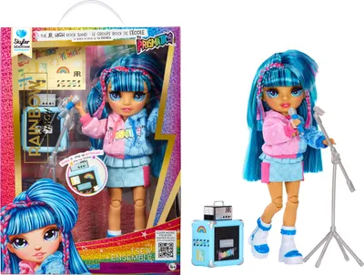 Produktbild von Rainbow High Junior High Jr High Rockband Fashion Dolls - Skyler, Modepuppe, Weiblich, 4 Jahr(e), Junge/Mädchen, Mehrfarbig
