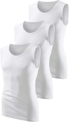 Produktbild von H.I.S. Muscleshirt 3 er-Pack weiß Größe 3