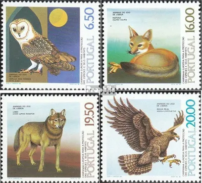 Produktbild von Briefmarken Portugal 1980 Mi 1490y-1493y (kompl.Ausg.) FDC Tiere aus dem Zoo Lisabon