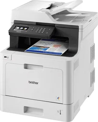 Image de brother DCP-L8410CDW Imprimante multifonction laser couleur 3 en 1 gris