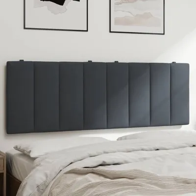 Produktbild von Kopfteil-Kissen Dunkelgrau 120 cm Samt 374662