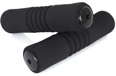 Produktbild von JET Schaumstoff-Fahrradgriffe schwarz 127mm