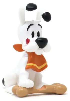Image de Figurine en PVC d'Astérix, d'Idéfix et de son os, 5 cm