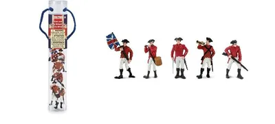 Produktbild von Safari Ltd Revolutionary War British Army TOOB, 3 Jahr(e), Revolutionary War British Army, Mehrfarbig
