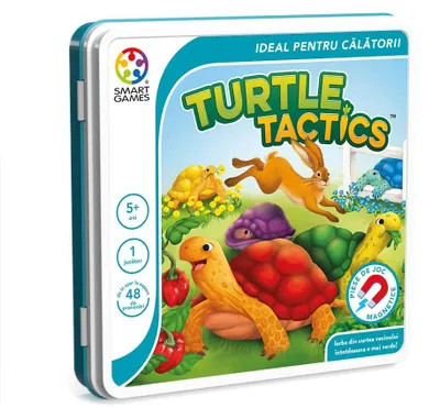 Obrázok produktu pre Turtle Tactics – Logická hra s 48 úlohami (vydanie v rumunčine)