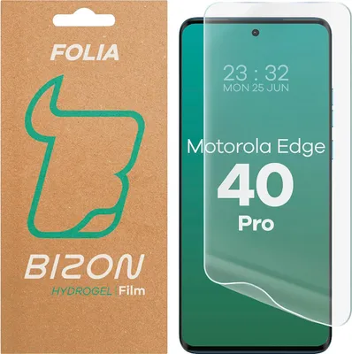 Produktbild von Hydrogel Folie für den Bildschirm für Motorola Edge 40 Pro, Bizon Glass Hydrogel Front, 1 Stück