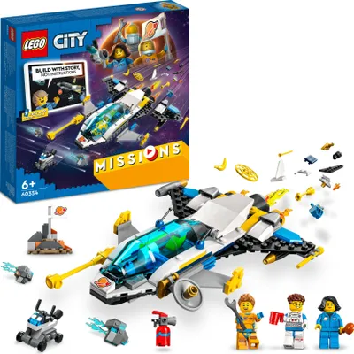 Produktbild von LEGO 60354 City Erkundungsmissionen im Weltraum mit Raumschiff und 3 Minifiguren