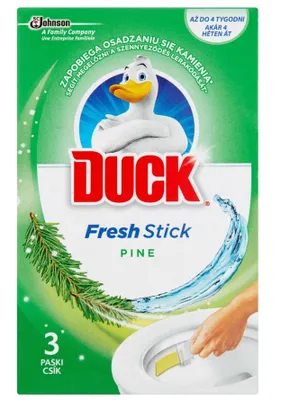 Obrázek produktu pro Duck Żelowe Paski do WC Sosna 3 x 9 g