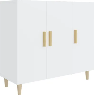 Obrázok produktu pre vidaXL Príborník biely 90x34x80 cm Drevo