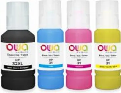 Produktbild von Armor OWA K10620OW, Hohe (XL-) Ausbeute, Schwarz, Cyan, Magenta, Gelb, 140 ml, 4 Stück(e), 8000 Seiten, Multipack