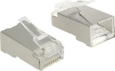 Produktbild von Delock RJ45 Crimp+Cut Stecker Cat.5e UTP 20 Stück