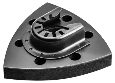 Image de Patin de ponçage avec Velcro, 83 x 83 x 83 mm, fixation rapide
