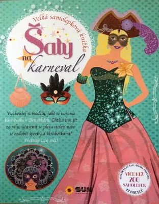 Obrázek produktu pro Šaty na karneval - Velká samolepková knížka