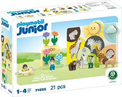 Produktbild von PLAYMOBIL Junior 71655, Aktion/Abenteuer, 1 Jahr(e), Mehrfarbig, Kunststoff