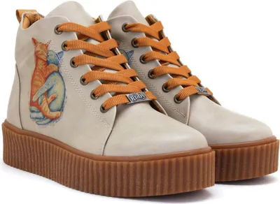 Produktbild von Damenschuhe Goby Sneaker High PNN108 mit Katzen 36