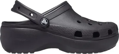Produktbild von Crocs Classic Platform Glog Schwarz - Slip-on - 206750-001