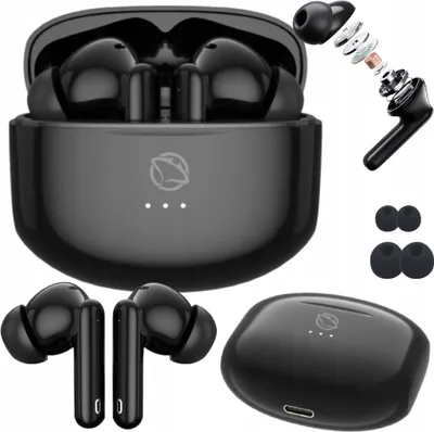 Produktbild von Manta Rytmo Bluetooth Kopfhörer: Hi-Fi Klang, Berührungssteuerung, Usb-C