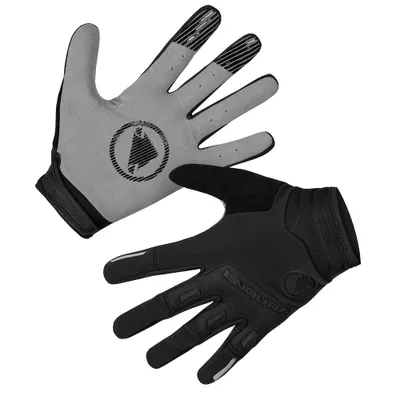 Produktbild von Endura SingleTrack Windproof Handschuhe lang winddicht schwarz größe L E1184BK/5