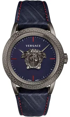 Produktbild von Versace Damen Uhr Armbanduhr PALAZZO Empire blau VERD00118 Leder