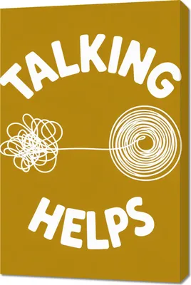 Produktbild von Bild 60x90cm Bild 70x100cm Motivationsaffirmation Retro Vintage für das Wohnzimmer Talking Helps