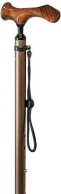 Produktbild von Comfort-Stock HOLZ verstellbar, bronze>>>>rechts