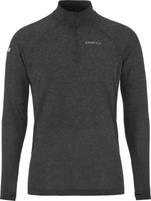Zdjęcie produktu dla CRAFT WOOL LS TEE Herren BLACK MELANGE M