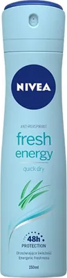 Immagine prodotto di Nivea - Deodorante - Spray - Energia fresca - 48 ore a lunga durata - 150 ml - 1 pezzo