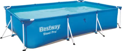 Produktbild von Bestway Steel Pro Swimming Pool mit Stahlrahmen 300x201x66 cm 56404