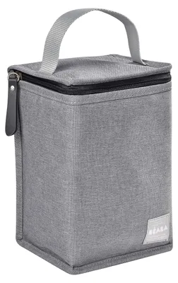 Image de Beaba Sac isotherme gris chiné ; 940254