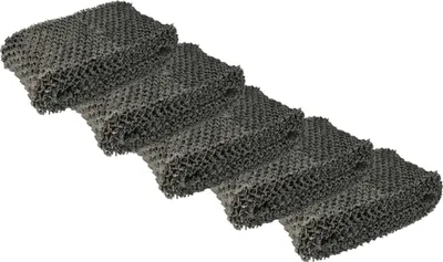 Produktbild von vhbw 5x Filter kompatibel mit Philips HU4816, HU4813/10, HU4816/10, HU4814/10 Luftbefeuchter - Luftfilter, Vliesfilter, Grau