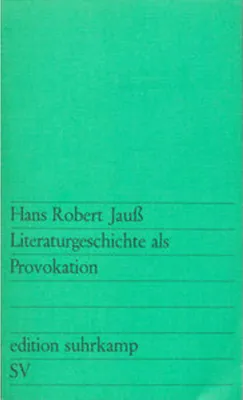 Produktbild von Literaturgeschichte als Provokation