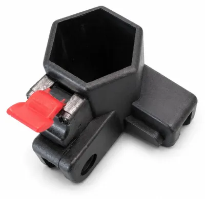 Produktbild von Verschiebbarer Eckhalter mit Rastbolzen für Faltpavillons ALU Standard 40 mm