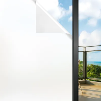 Productafbeelding van Blickdichte raamfolie voor privacy, zelfklevend, 30x200cm