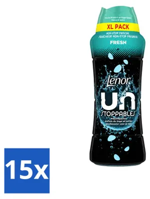 Produktbild von 15 x Lenor Unstoppables Wäscheparfüm Fris - 495 g - Vorteilspackung - 15 Stücke