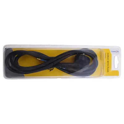 Zdjęcie produktu dla CHACON - Anschlussschnur HO5VVF 3 x 1,5 mm² - 1,5 m - 63093