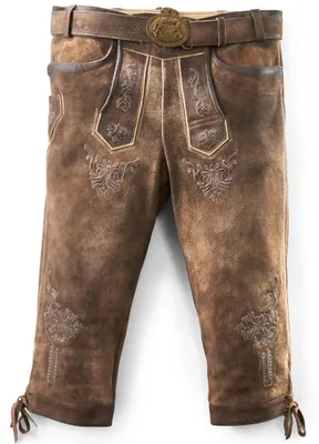 Produktbild von MADDOX Kniebund Lederhose "Schönsee" mit Gürtel | Antik Ziller Größe: 58