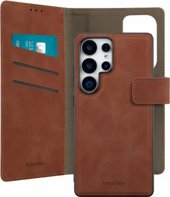 Produktbild von imoshion Entfernbare 2-1 Luxus Klapphülle Samsung Galaxy S25 Ultra - Braun