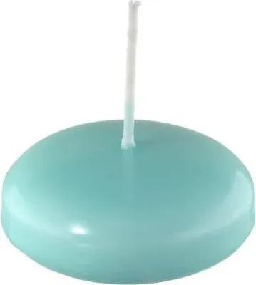 Produktbild von Schwimmkerzen Türkis 55 x Ø 80 mm, 8 Stück, XXL Schwimmkerzen