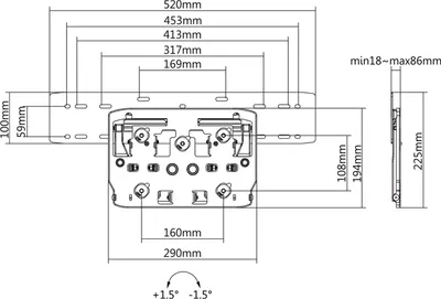 Image de My Wall Support mural ultraplat pour la série Q de Samsung pour les téléviseurs Samsung 75 (190 cm), Q7 Q8 Q9 Q7FN Q9FN, charge jusqu'à 50 kg