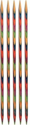 Produktbild von KnitPro SYMFONIE Nadelspiel / Strumpfstricknadeln Birke 10 cm - Stärke 2,5 oder 3,5 mm Größe 10 cm / 2.5 mm