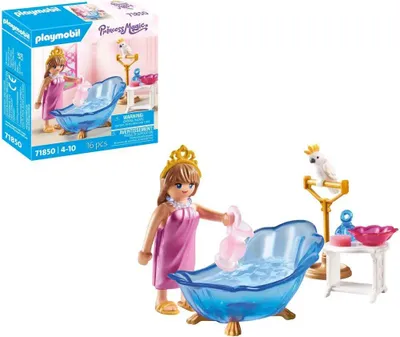 Zdjęcie produktu dla PLAYMOBIL® 71850 - Łazienka dla księżniczki - PLAYMOBIL® Princess Magic