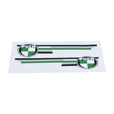 Produktbild von Aufkleber Set Tank "Logo & Streifen" für Puch VZ 50 Dakota