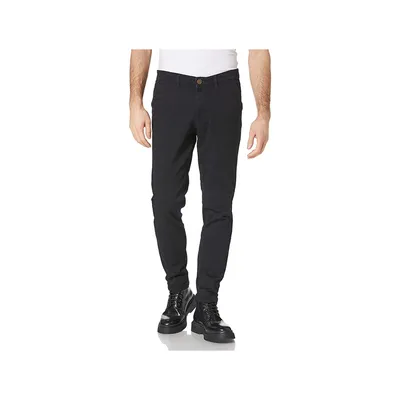 Produktbild von Jack & Jones 12174152, Chino, Erwachsener, Schwarz, Baumwolle, Elasthan, Nicht bleichen, Feinwäsche (30°C)