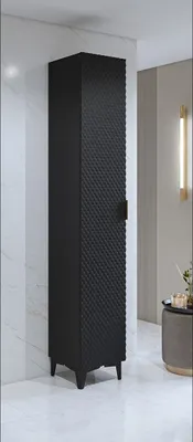 Immagine prodotto di Colonna da bagno collezione CHIC nero – Organizzazione moderna ed elegante