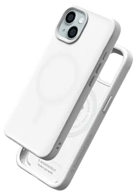 Immagine prodotto di Rhinoshield, custodia MagSafe SolidX antiurto per Apple iPhone 15 Plus, bianca