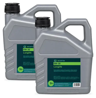 Produktbild von Motoröl Multipack 2x5 Liter 5W-30 C3 SN ECANIS Longlife Hydrocrack HC-Öl für PKW