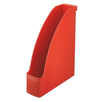 Image de 6x LEITZ 2476-00-20 Porte-revues Plus DIN A4 polystyrène rouge clair