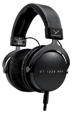 Zdjęcie produktu dla Beyerdynamic DT 1770 Pro MKII, Przewodowa, Scena/studio, 50 - 40000 Hz, 377 g, Słuchawki, Czarny