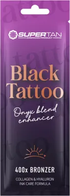 Productafbeelding van Supertan Black Tattoo intensieve bruiningslotion met bronzer 15 ml