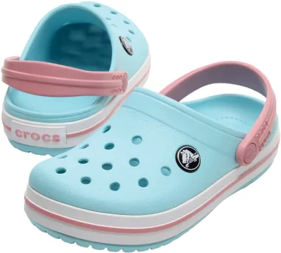 Obrázok produktu pre Crocs Toddler Crocband Clog Sandále Ice Blue/White 19-20